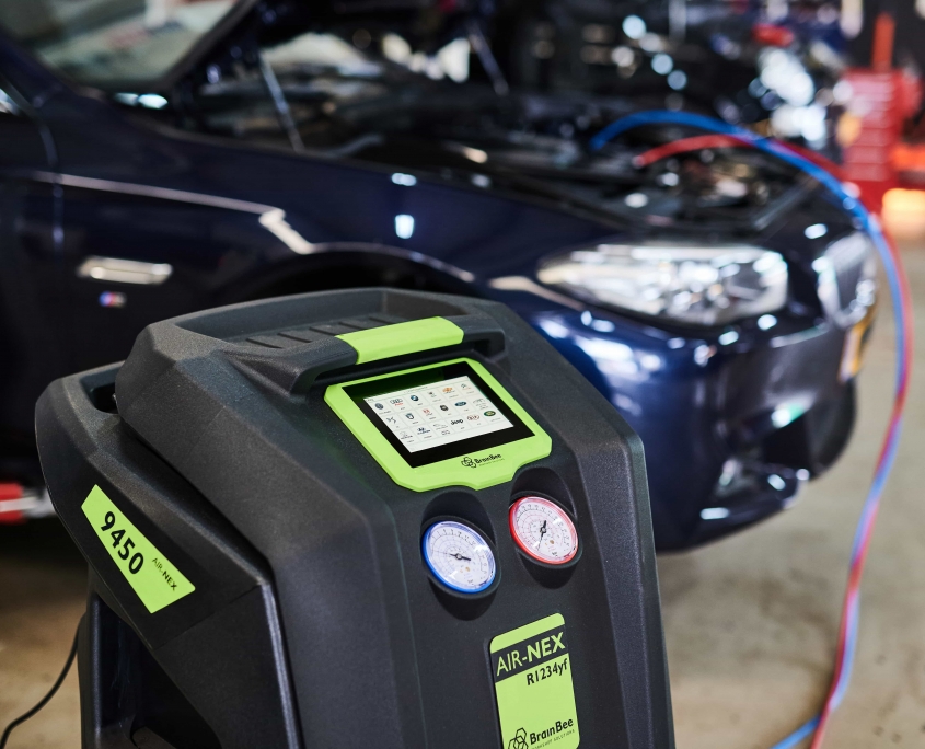 Airco bijvullen met R1234yf apparatuur